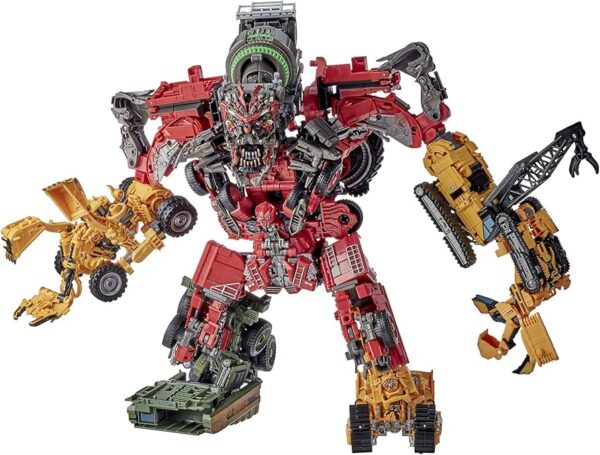 Transformers Takara Tomy Hasbro Studio Series Constructicons - Devastator Complete Set - Image 3