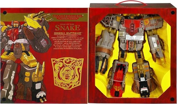 Transformers Takara Tomy Asia Exclusive Platinum Edition Year of the Snake Omega Supreme - Image 5