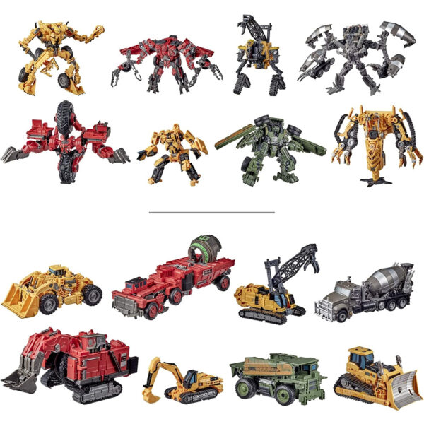 Transformers Takara Tomy Hasbro Studio Series Constructicons - Devastator Complete Set - Image 6
