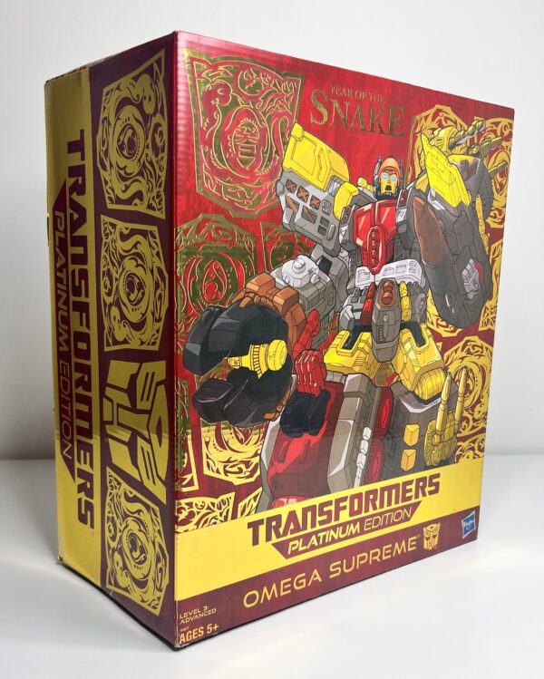 Transformers Takara Tomy Asia Exclusive Platinum Edition Year of the Snake Omega Supreme - Image 7