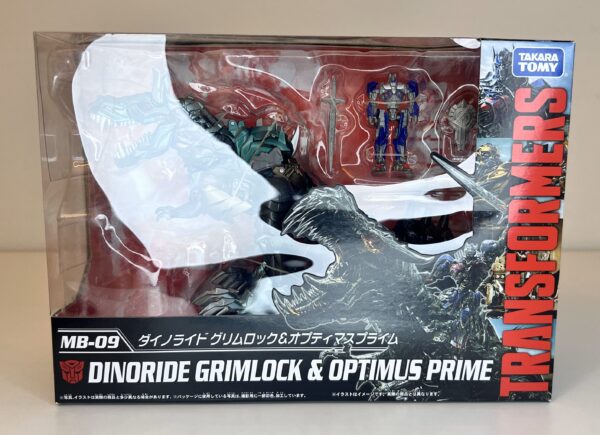 Transformers Takara Tomy Asia Exclusive 10th Anniversary MB-09 Dinobot Grimlock & Optimus Prime (Dainoraido) - Image 5