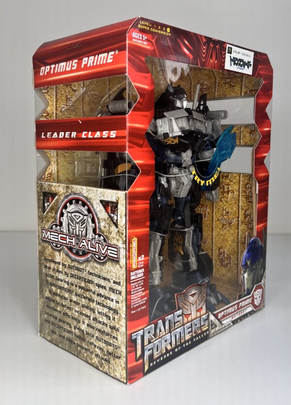 Transformers Takara Tomy Asia Exclusive Leader Class Revenge of the Fallen (ROTF) Black Nemesis Prime - Image 6