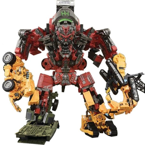 Transformers Takara Tomy Hasbro Studio Series Constructicons - Devastator Complete Set - Image 11
