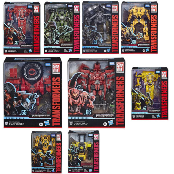 Transformers Takara Tomy Hasbro Studio Series Constructicons - Devastator Complete Set - Image 9