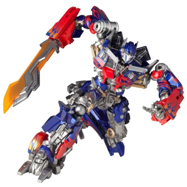Transformers Takara Tomy Asia Exclusive Kaiyodo SCI-FI Revoltech Series No.030 Dark Of The Moon (DOTM) Optimus Prime - Image 4