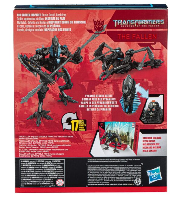 Transformers Takara Tomy Hasbro Studio Series Leader Class SS-91 The Fallen (Revenge of The Fallen) - Image 6