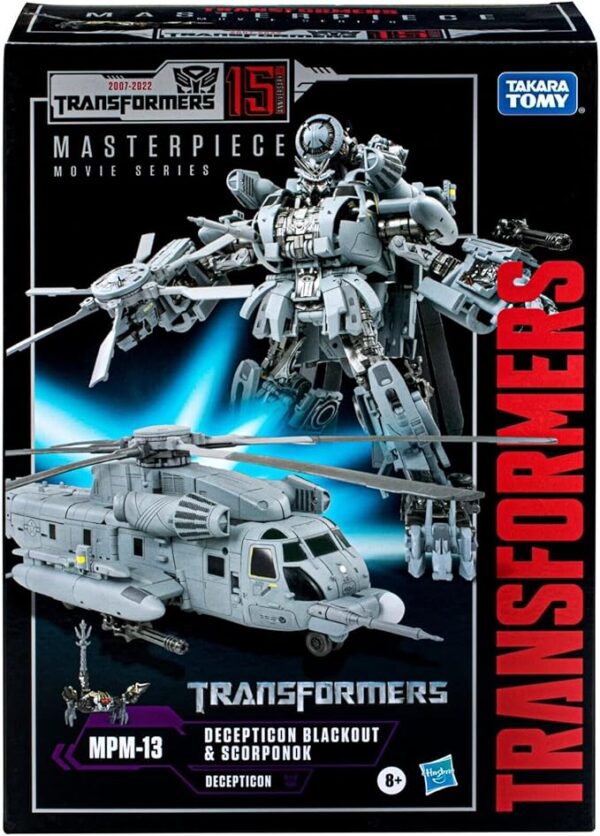 Takara Tomy Hasbro Transformers Masterpiece MPM-13 - Decepticon Blackout & Scorponok - Image 12